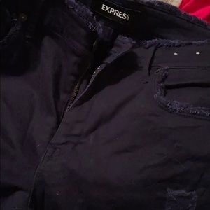 once worn express jeans